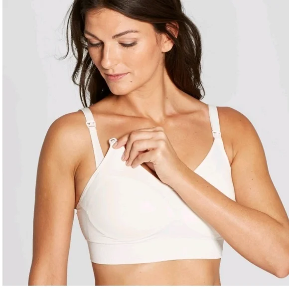 AUDEN Women's Nursing Seamless Bra - Picture 3 of 6